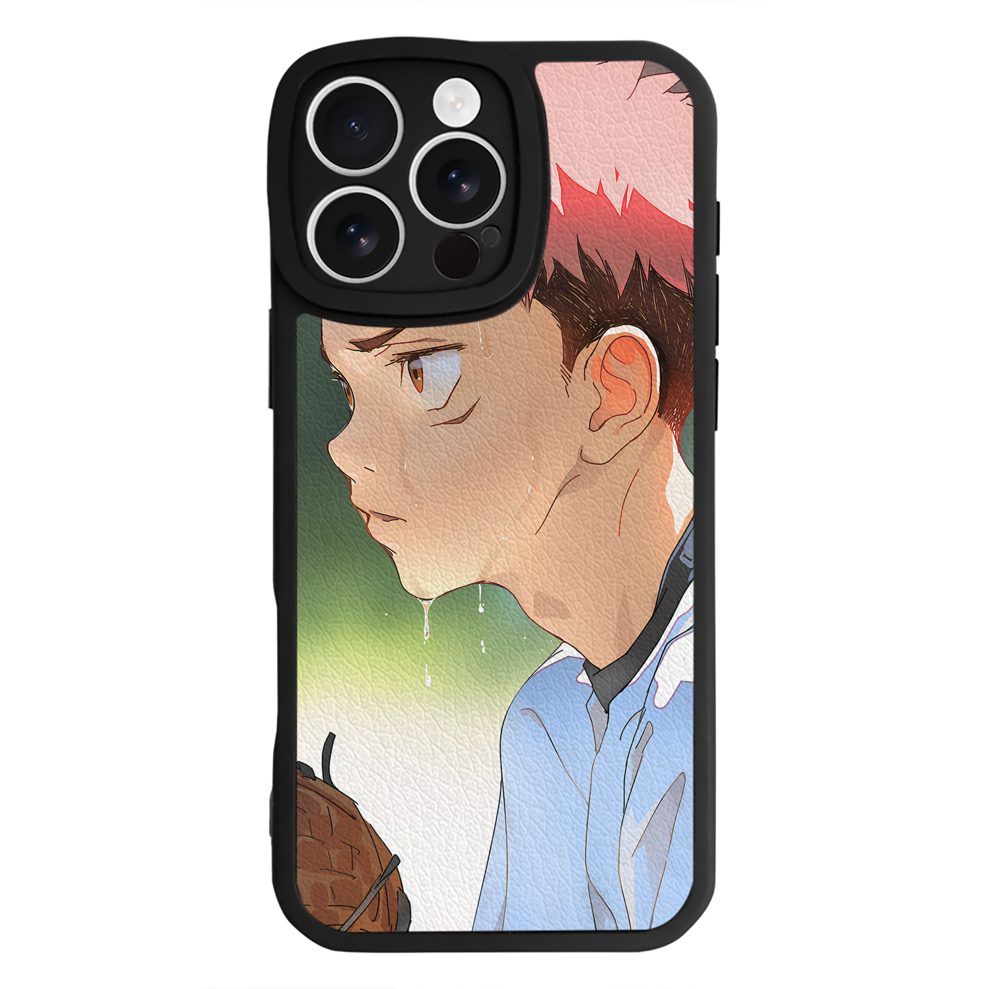 （画像用） 呪術廻戦 Jujutsu Kaisen 【iPhone 16シリーズ対応】シリコンスマホケース（レザー調） 材質：シリコン